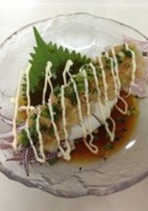 さっぱりうまーい♡烏賊姿おろしマヨポン酢-レシピのメイン写真