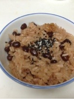 炊飯器を使った赤飯-レシピのメイン写真