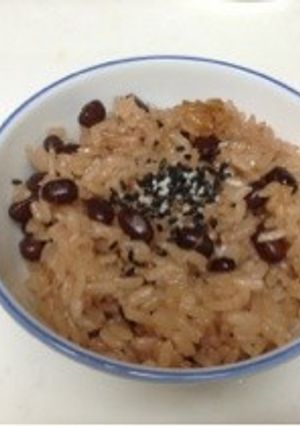 炊飯器を使った赤飯-レシピのメイン写真