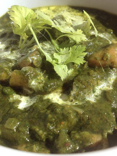 チキンサグカレー(ほうれん草カレー)-レシピのメイン写真