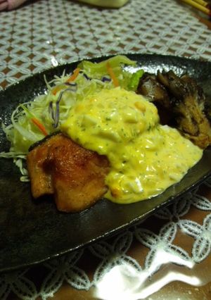 秋鮭のムニエル タルタルソース-レシピのメイン写真