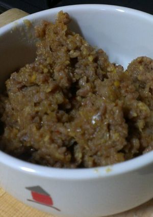 簡単！！ずぼら学生の肉味噌～麻婆風？～-レシピのメイン写真