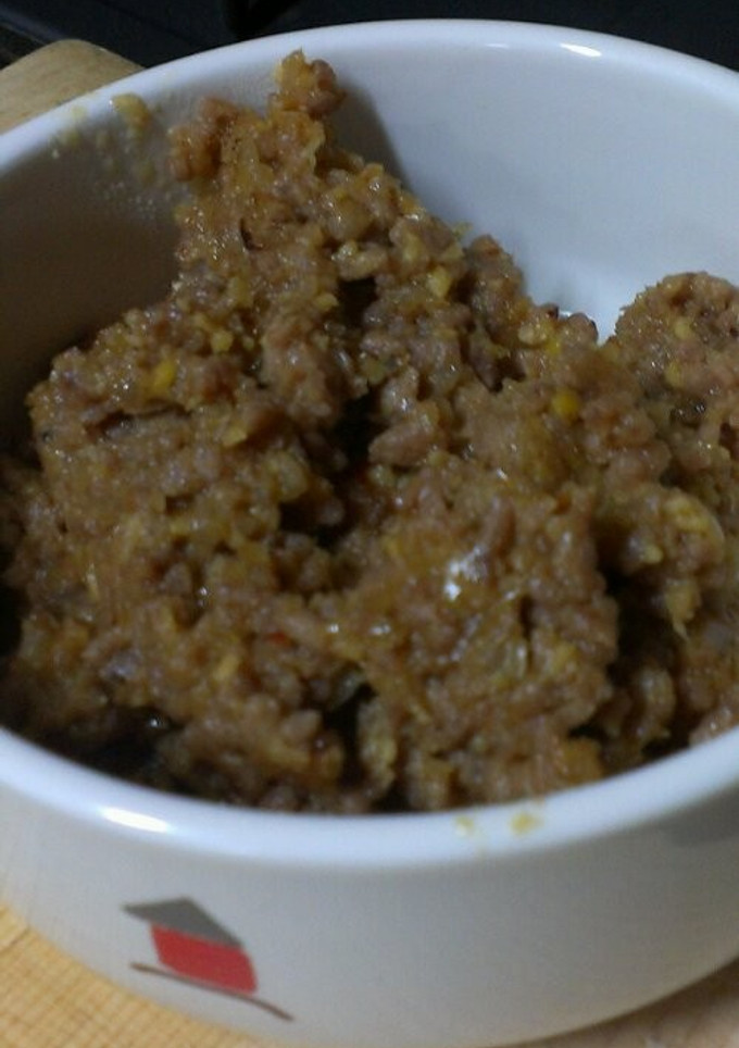 簡単！！ずぼら学生の肉味噌～麻婆風？～-レシピのメイン写真