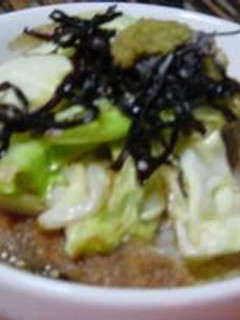 うちのとんかつ茶漬け-レシピのメイン写真