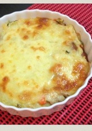 ポテトサラダでグラタン！-レシピのメイン写真