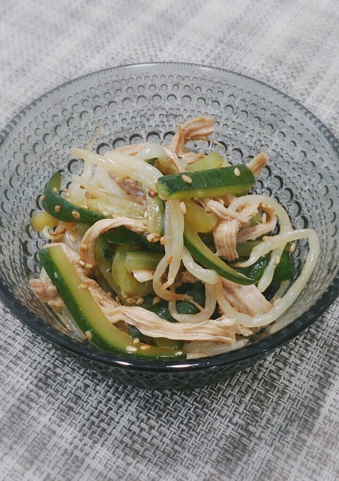 鶏肉と胡瓜の中華和え-レシピのメイン写真