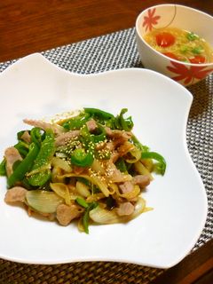 簡単!Wスパイシー!塩麹豚の炒めもの★-レシピのメイン写真
