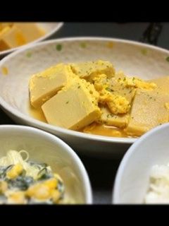 高野豆腐の卵とじ♡-レシピのメイン写真