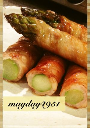 ♪お弁当に♥肉巻きアスパラ♪-レシピのメイン写真