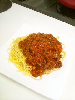 あっちゅーまミートスパゲティ-レシピのメイン写真