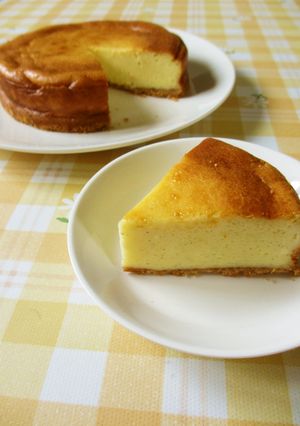 ベイクドチーズケーキ-レシピのメイン写真