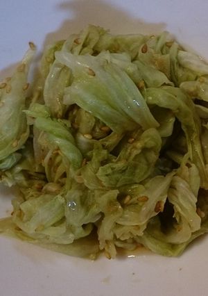 簡単シャッキリ♪キャベツの煮びたし-レシピのメイン写真