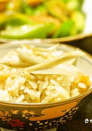 簡単!ごぼうと生姜ご飯-レシピのメイン写真
