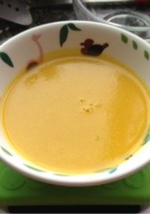 低たんぱく、低塩かぼちゃのスープ-レシピのメイン写真