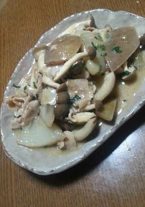簡単で食べやすい〜、あけびの皮の味噌炒め-レシピのメイン写真