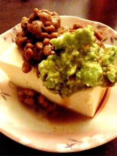 豆腐ダイエット!アボガドチーズ納豆腐★-レシピのメイン写真