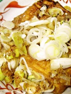 厚揚げの生姜焼き-レシピのメイン写真