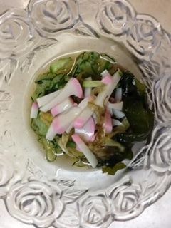 かまぼこときゅうりの酢の物-レシピのメイン写真