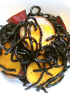 ひじきとさつま芋の煮物-レシピのメイン写真