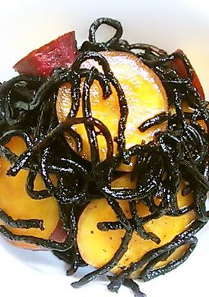 ひじきとさつま芋の煮物-レシピのメイン写真