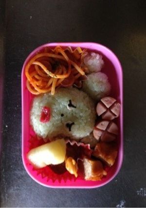 簡単☆キャラ弁☆サボさん-レシピのメイン写真