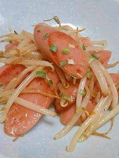 魚肉ソーセージのバタポン炒め-レシピのメイン写真