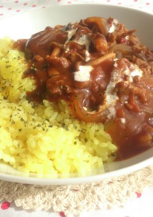 すぐ出来る♪トマトたっぷりのハヤシライス-レシピのメイン写真