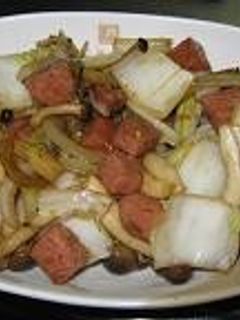 スパムで野菜炒め-レシピのメイン写真