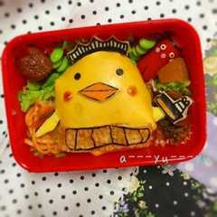 รูปของ バリィさん☆ゆるキャラ☆キャラ弁