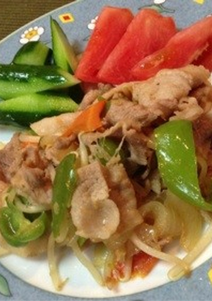簡単肉野菜炒め-レシピのメイン写真