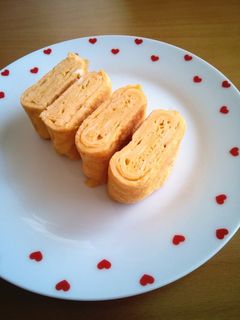 【初心者向け】☆ほんのり甘い卵焼き☆-レシピのメイン写真
