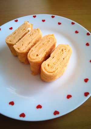 【初心者向け】☆ほんのり甘い卵焼き☆-レシピのメイン写真