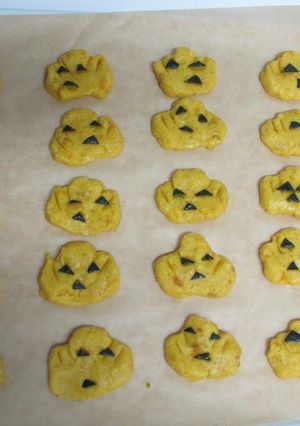 お好み焼粉でパンプキンクッキー-レシピのメイン写真