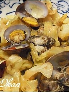 キャベツとアサリの蒸し煮-レシピのメイン写真