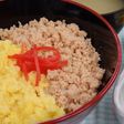 鮭と卵で❖二色丼