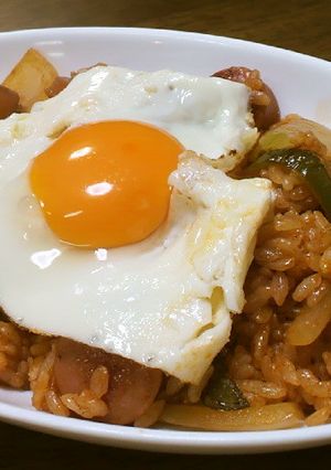簡単!ナポリタンライス-レシピのメイン写真