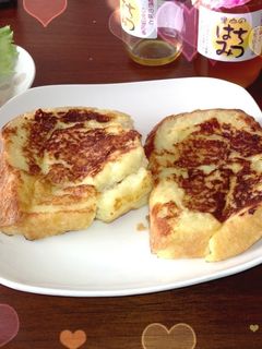 あっという間!かりふわフレンチトースト-レシピのメイン写真