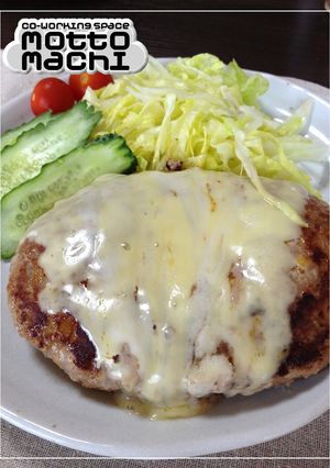 簡単♫チーズハンバーグ-レシピのメイン写真