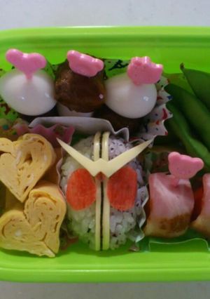 キャラ弁 W(仮面ライダー)-レシピのメイン写真