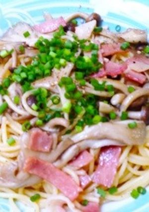 舞茸とベーコンの和風パスタ-レシピのメイン写真