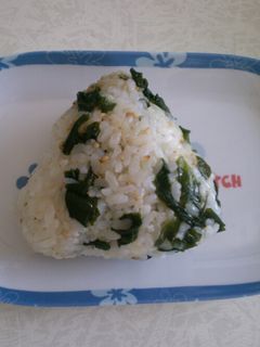 わかめおにぎり-レシピのメイン写真