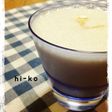 プロテイン感覚?☆豆乳バナナラッシー