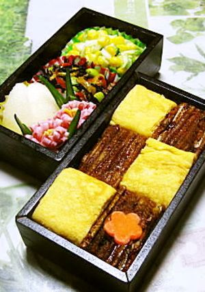 瀬戸内のアナたま丼弁当-レシピのメイン写真