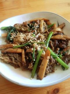 牛肉の旬菜炒め♪-レシピのメイン写真