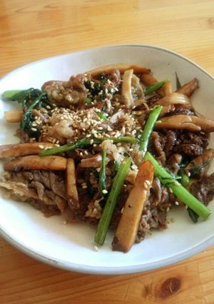牛肉の旬菜炒め♪-レシピのメイン写真