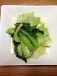 青梗菜の炒め物 鼎泰豐風?!-レシピのメイン写真