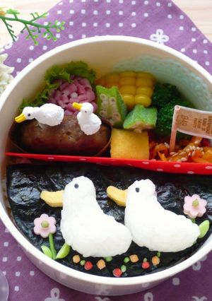 ぷっくりあひるさんのお弁当♪-レシピのメイン写真