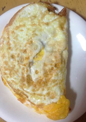 両面焼きにした香ばしい時短卵焼き-レシピのメイン写真