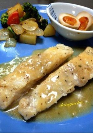低カロリー高蛋白❤白身魚のムニエル-レシピのメイン写真