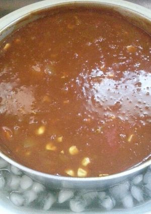 初日から一晩寝かせたカレー！-レシピのメイン写真
